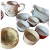 Image 3 : Ceramic and Porcelain Plates, Bowls, Pitcher, and Teapot Set