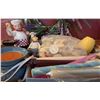 Image 2 : Candles, Ceramic Chef Figurines, Wreath, and Wax Warmer Lot