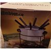 Image 2 : 2 Stainless Steel Fondue Sets by Ambiance and En Prime
