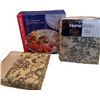 Image 1 : Home Presence Fondue Plates Set of 4 and 2 Homestyles Vinyl Tablecloths