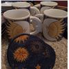 Image 3 : Celestial Sun and Moon Dinnerware Set with Candlesticks, Mugs, Plates, Placemats