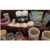 Image 2 : Candle and Wax Melt Lot with Basket, Jar Candles, Pillar Candles, Holders