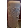 Image 2 : Four Decorative Vases: Glass, Ceramic, and Embossed Floral Designs