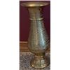 Image 3 : Engraved Brass Vases with Decorative Patterns