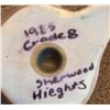 Image 3 : Ceramic Girl Piggy Bank 1983 Sherwood Heights With Vintage Matchbook Collection