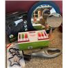 Image 1 : Lot: Conair Massager, Zoku Storage Case, Star Cookie Cutters, Grill Brush, Mirrors
