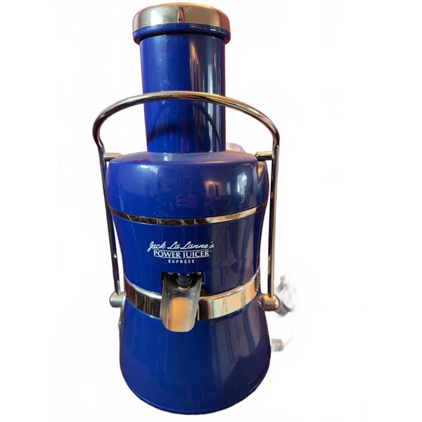 Jack LaLanne's Power Juicer Express Electric Juicer Blue