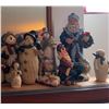 Image 2 : Snowman Figurines, Santa Ornament, Pinecone Decor and Snowman Jar