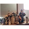 Image 3 : Snowman Figurines, Santa Ornament, Pinecone Decor and Snowman Jar