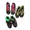 Image 1 : Three Pairs of Kids' Soccer Cleats Assorted Brands Sizes and Colours