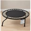 Image 1 : Mini Trampoline With Black Frame and Elastic Bands