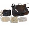 Image 1 : 5 Handbags Including Mali + Lili, Beaded and Quilted Styles