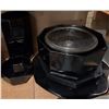 Image 2 : Ceramic Dinnerware, Pasta Plates, Salt Pepper Shakers, Black Octagonal Bowls