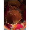 Image 3 : Floral Ceramic Serving Tray with 4 Bowls and Leaf-Shaped Plate Set