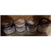 Image 1 : Dulux Lifemaster and BEHR Paint & Primer Interior Eggshell Finish, 4 Cans