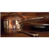Image 2 : Kitchen Lot: Cookware, Glass Bowls, Electric Warmer, Plates and Lids