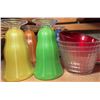 Image 2 : Colour Plastic Glasses, Red Glass Bowls, Clear Glass Bowls, Mason Jars, Roasting Pan