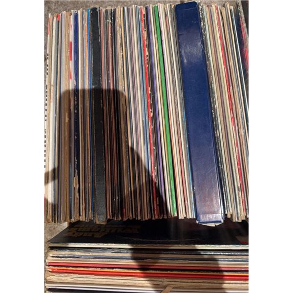 Vinyl Records Including Patrick Hernandez and Crystal White Stand Back