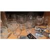 Image 1 : Barware Lot: Pitchers, Decanters, Glassware, Corkscrews, Seagram's Jug Tag