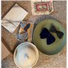 Image 5 : Household Items Including Hair Dryer Bow Ties Picture Frame Plates