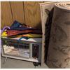 Image 3 : Three Assorted Adult and Child Umbrellas with Celebrity Quartz Heater
