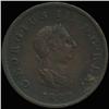 1807 British George III Halfpenny XF (COI-7201)