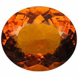40.07ct AAA Madeira Brazil Citrine Oval Extreme   (GEM-23716)