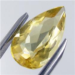 4.08ct Golden Yellow Beryl Brazil Appraised $4k (GEM-18745)