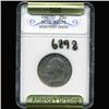 Image 3 : 1987D Washington 25c Quarter Coin Graded GEM (COI-6898)