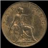 Image 2 : 1896 Britain Victoria Farthing BU MS63+ (COI-7060)