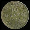 Image 2 : 1942 Canada Newfoundland 10c Silver Hi Grade RARE (COI-6747)