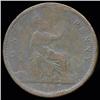 Image 2 : 1861 British Victoria Penny Circulated (COI-7203)