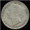 Image 1 : 1896 Canada Newfoundland 20c Silver Hi Grade RARE (COI-6761)
