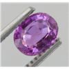 1.11ct Oval Purple Unheated Sapphire (GEM-19129)