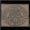 1852 RARE Italy Roman States 2c Postal Stamp MINT (STM-0184)