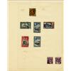 Image 1 : 1920s/60s Ceylon Hand Made Stamp Collection Album Page 8 Pieces (STM-0295)