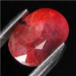 9.81ct Oval Cherry Red Ruby Madagas. Appr. $9k (GEM-15092)