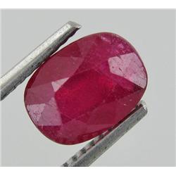 2.65ct Ruby Oval Red Afghanastan (GEM-17976)