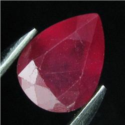 3.4ct Oval Blood Red Ruby Madagas. Appraised $5k (GEM-17147)