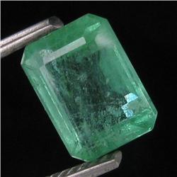 2.09ct Green Colombian Emerald Appraised $10k (GEM-16296)