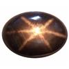 2.31ct Opaque Oval Cabochon Black Star Sapphire Natural  (GEM-23255)