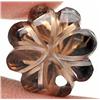 10.04ct. Flower Carving Yellow Smoky Quartz (GEM-0947)