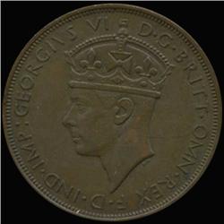 1947 Jersey 1/12 Shilling George VI High Grade (COI-6950)
