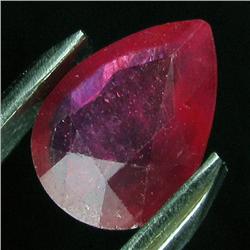 2.6ct Afghan Cherry Red Ruby Appraised $10k (GEM-17149)