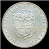 Image 2 : 1971 Panama 20 Balboa  4 Oz Silver BU (COI-5732)