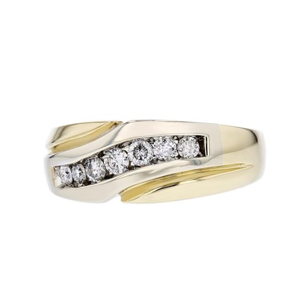 14K Yellow Gold 0.70ctw Diamond Ring