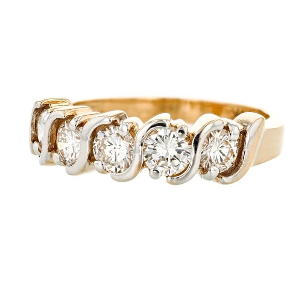 14K Yellow Gold 1.20ctw Diamond Band