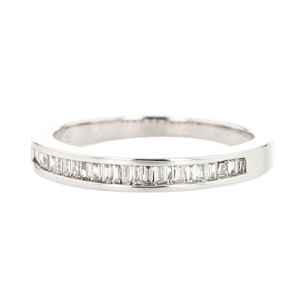 14K White Gold 0.45ctw Diamond Ring