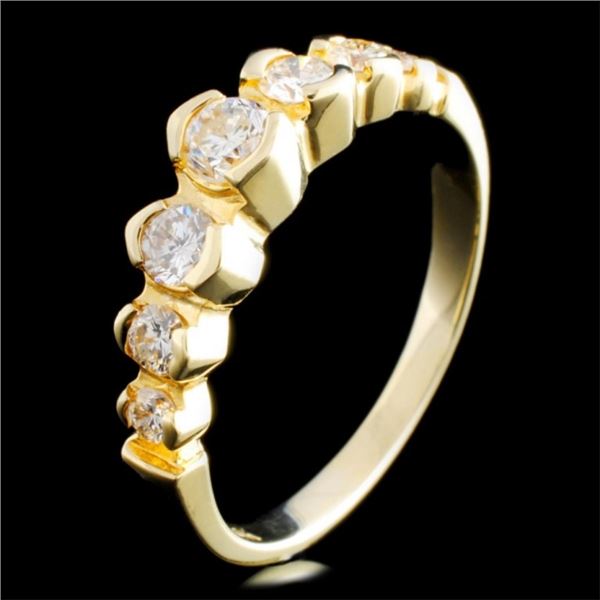 14K Gold 0.60ctw Diamond Ring