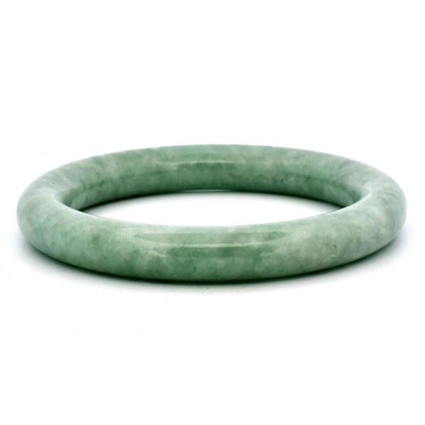 Fine Jadeite 6.75" Bangle Bracelet